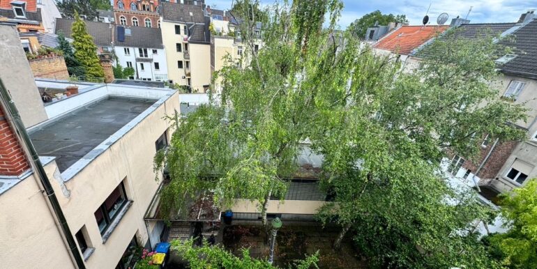 Weiter Blick von der Dachterrasse