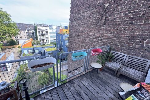 gemütlicher Balkon