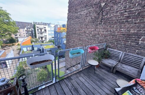gemütlicher Balkon