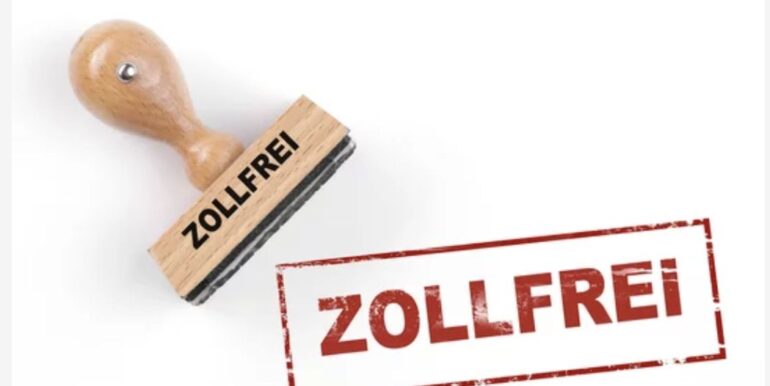 Alle unsere Angebote in Deuschland garantiert ZOLLFREI !