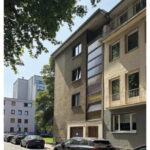 Straßenansicht vor Modernisierung