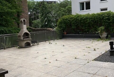 Riesige Terrasse