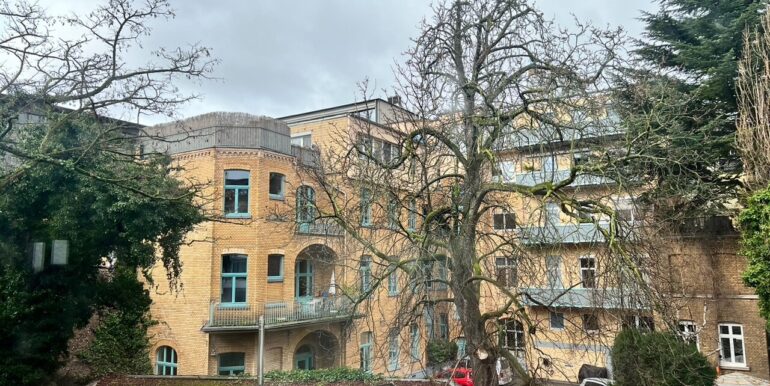 Blick vom hinteren Balkon