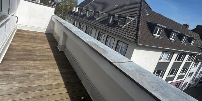 Großzügiger Balkon