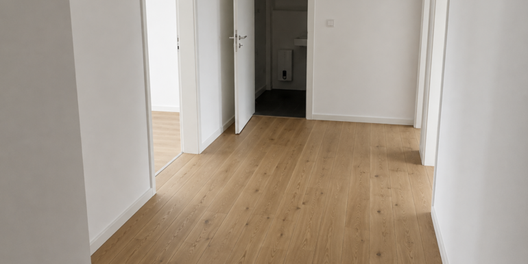 Neuer Parkett in allen Räumen