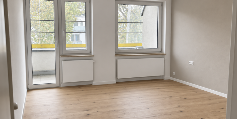 Das helle Wohnzimmer