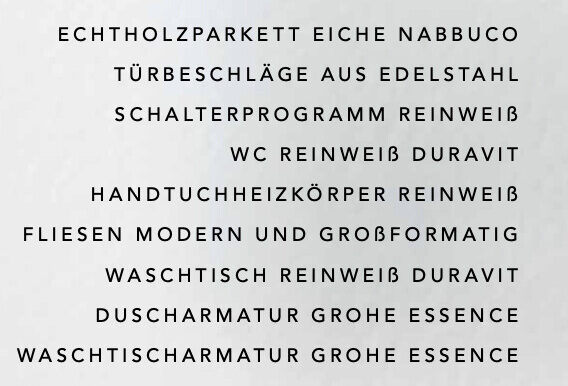 Ausstattungsdetails
