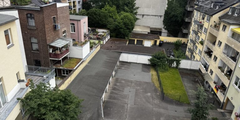 ... und über den Innenhof
