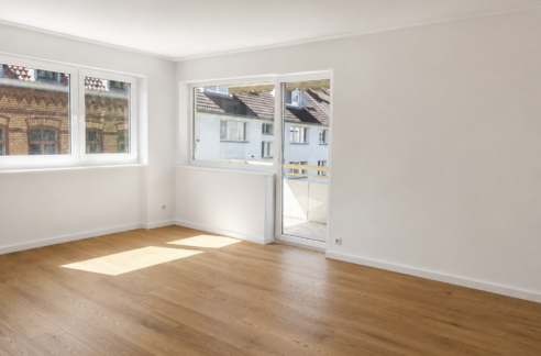 Neuer Parkett im Wohnzimmer