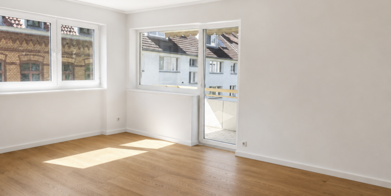 Neuer Parkett im Wohnzimmer