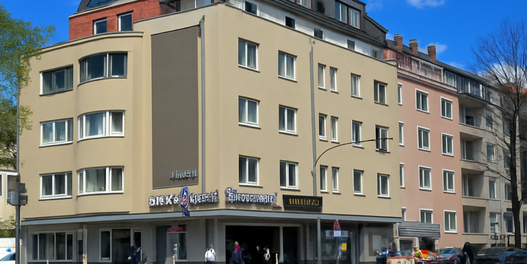 Außenansicht mit neuer Wärmedämmung