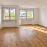 Das helle Wohnzimmer
