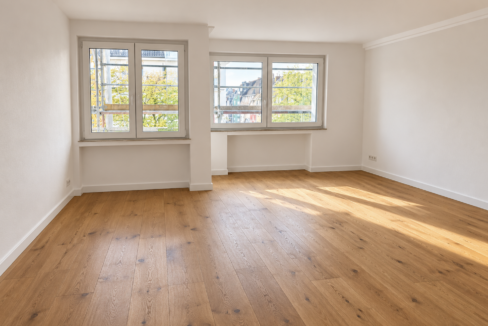 Das helle Wohnzimmer