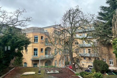 Blick vom hinteren Balkon